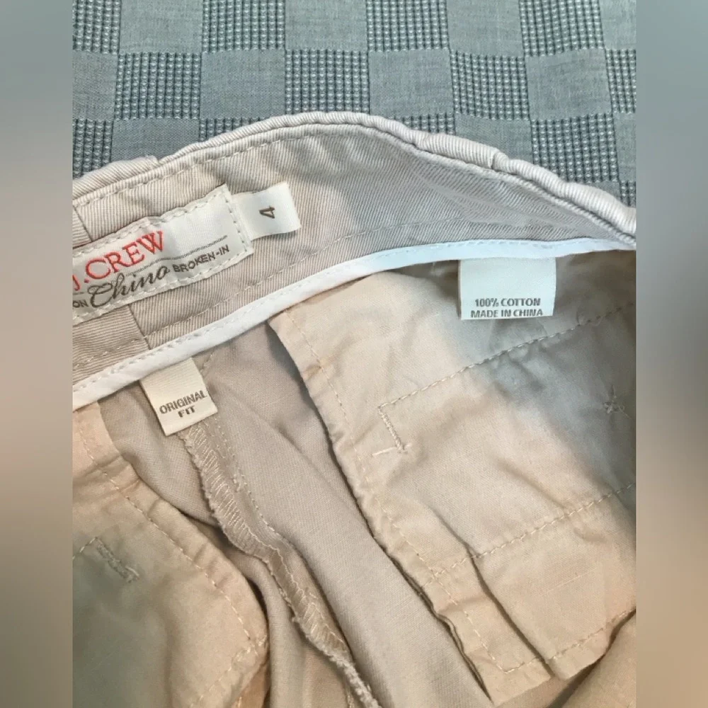 J Crew Broken In Chino khakis